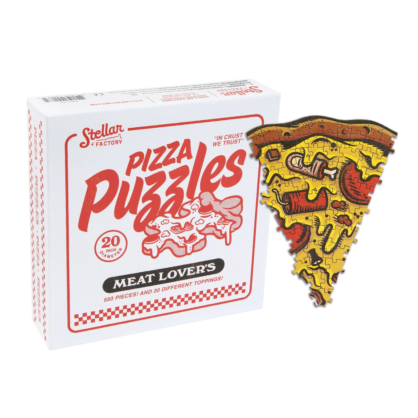 Pizza Puzzles - Meat Lovers 550pc