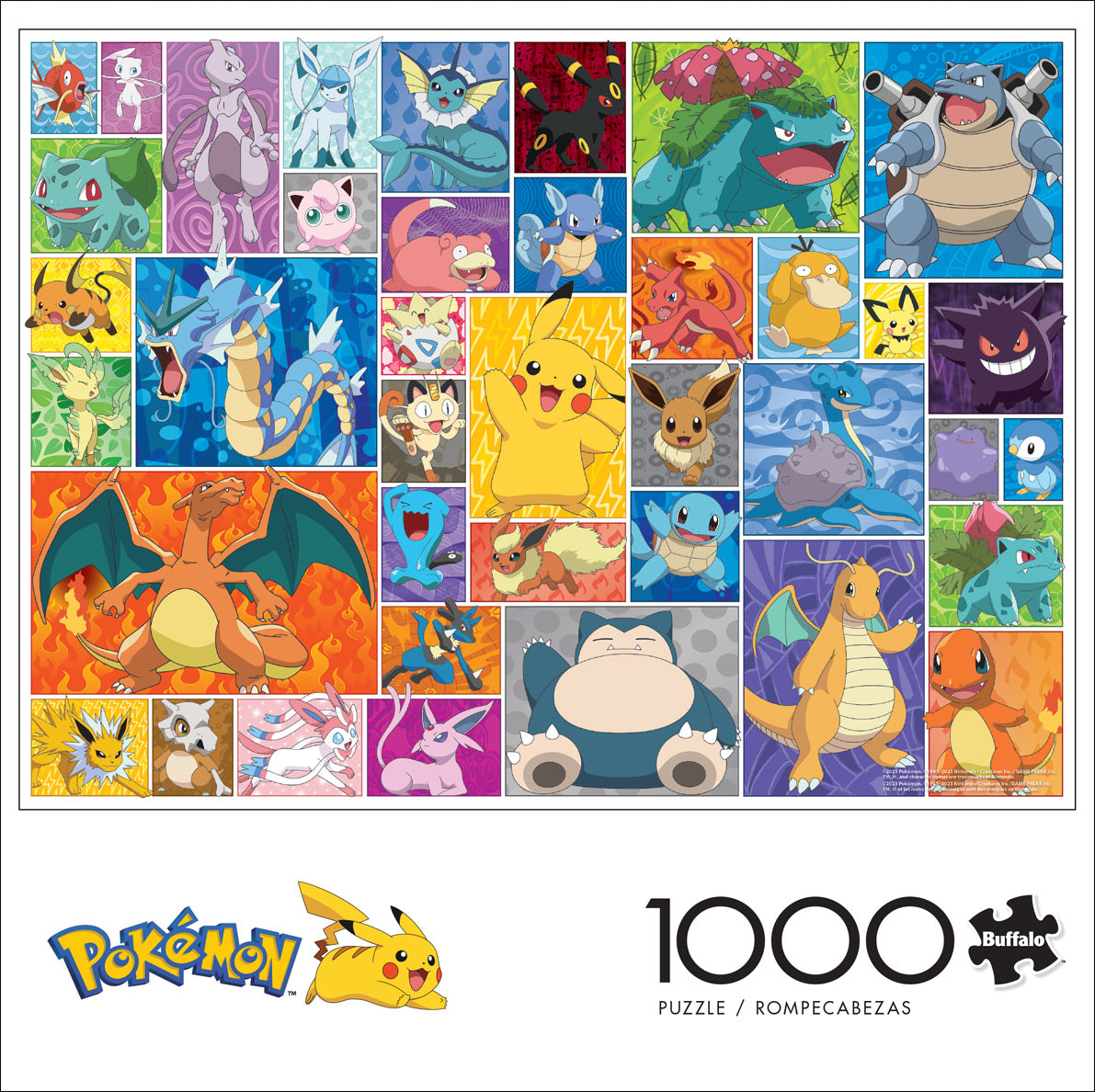 Pokemon Frames Collage 1000pc