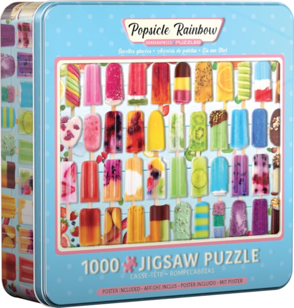 Popsicle Rainbow Tin 550pc