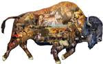 Prairie Dweller Bison Shaped 1000pc