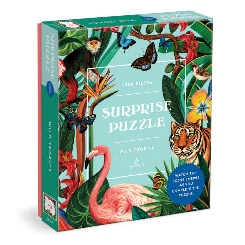 Surprise Puzzle Wild Tropics 1000pc