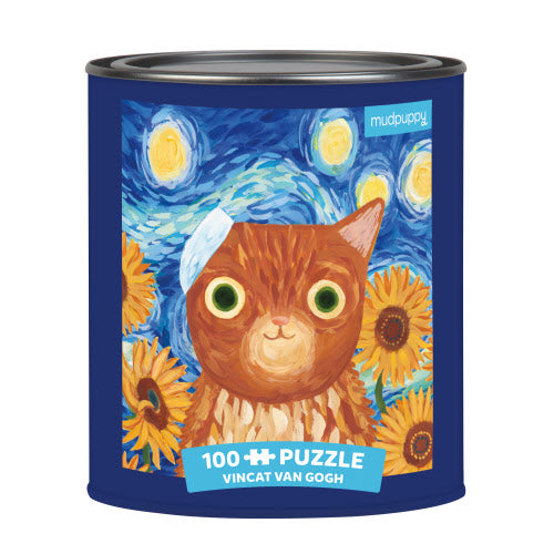 Artsy Cats Tin - Vincat Van Gogh 100pc