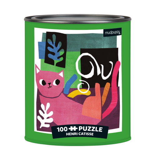 Artsy Cats Tin - Henri Catisse 100pc
