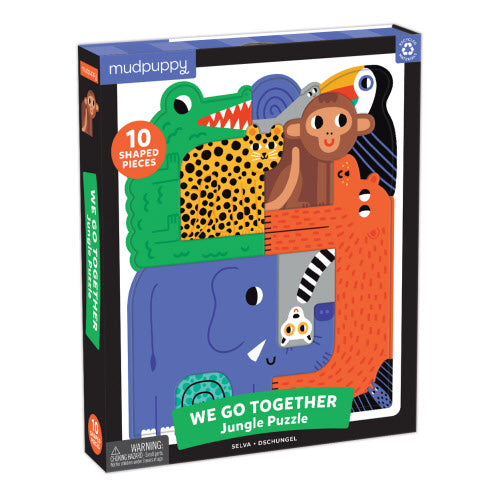 We Go Together Jungle Puzzle 10pc
