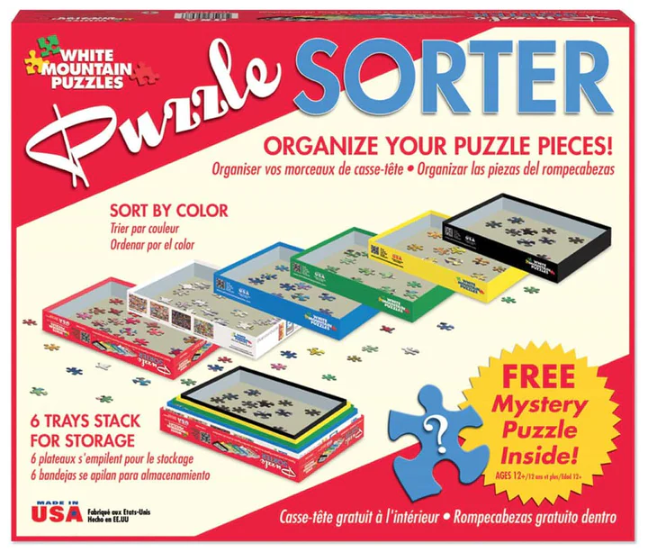 Puzzle Sorter White Mountain