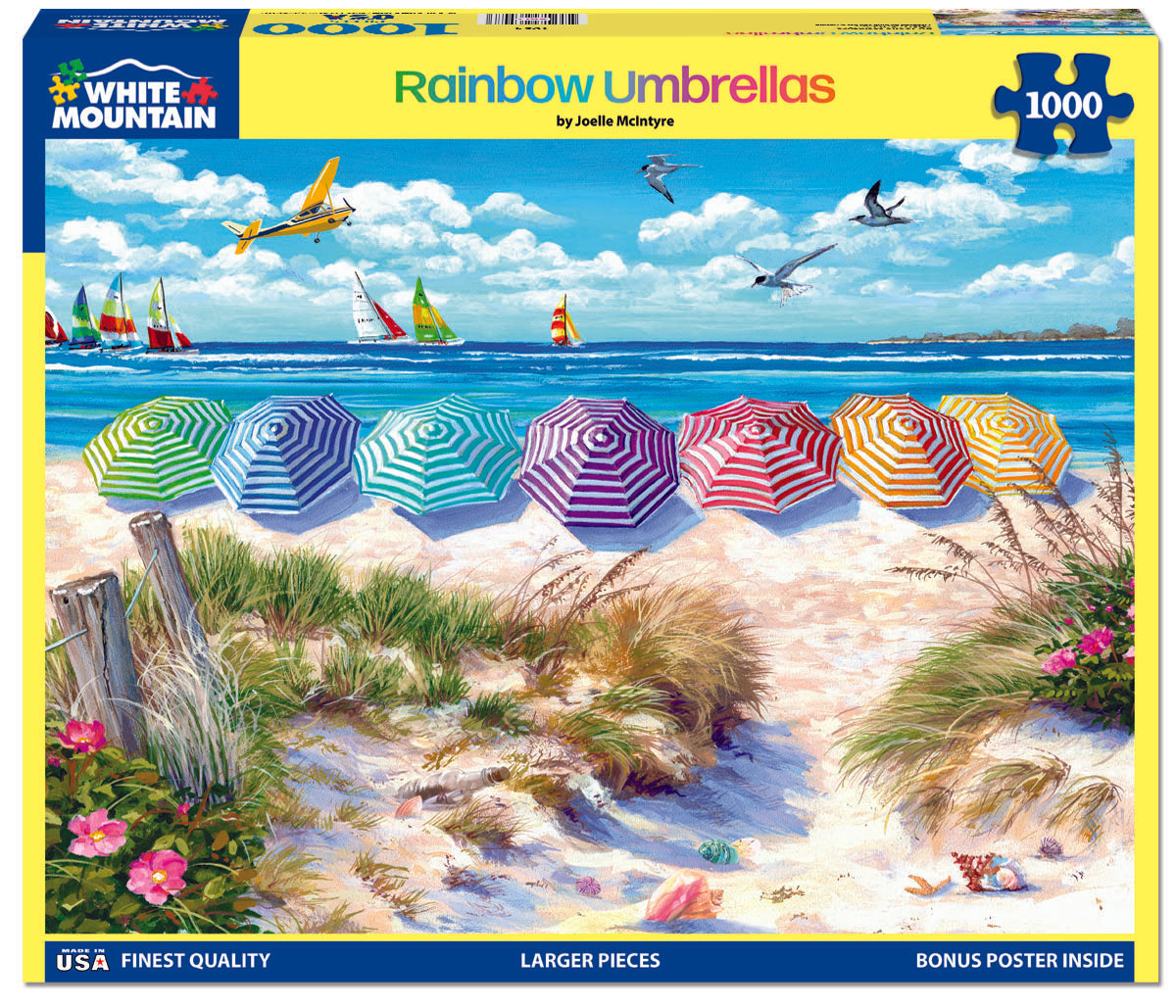 Rainbow Umbrellas 1000pc
