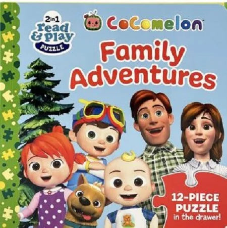 Read & Play Family Adventures Book & Puzzle Set