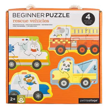 Rescue Vehicles Beginner 3-4-5-6pc