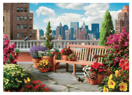 Rooftop Garden 500pc