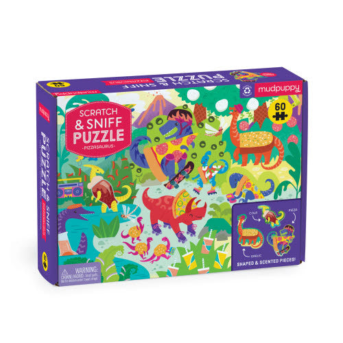 Pizzasaurus Scratch & Sniff 60pc