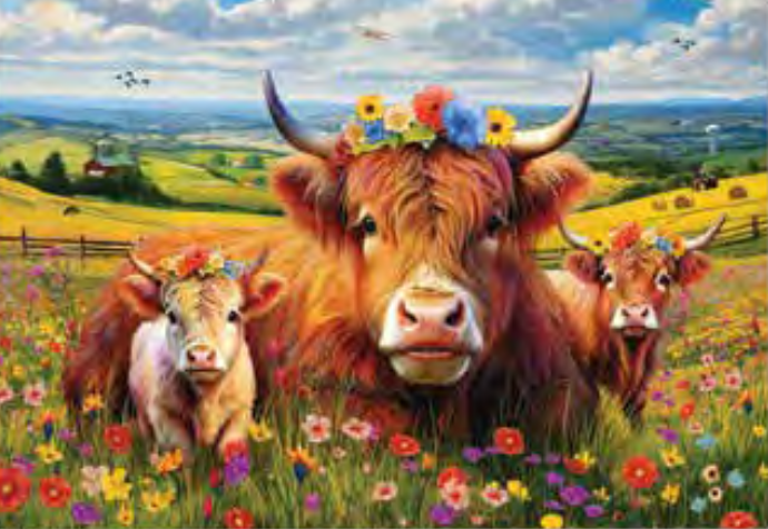 Highland Cows 1000pc
