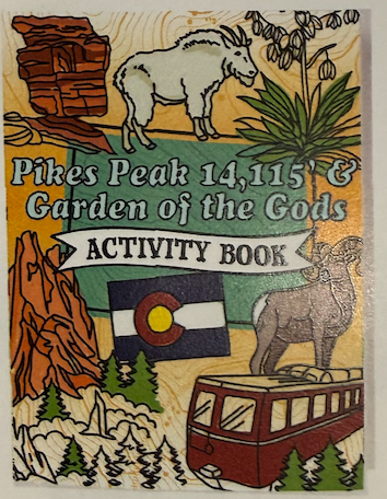Garden of the Gods & Pikes Peak Activity Coloring Book
