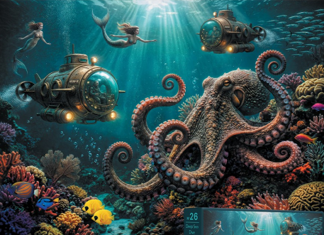 Deep Sea Dive 1000pc