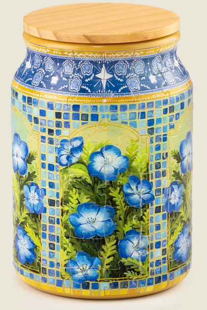 3D Puzzle Jar: The Baby Blue Eyes 128pc
