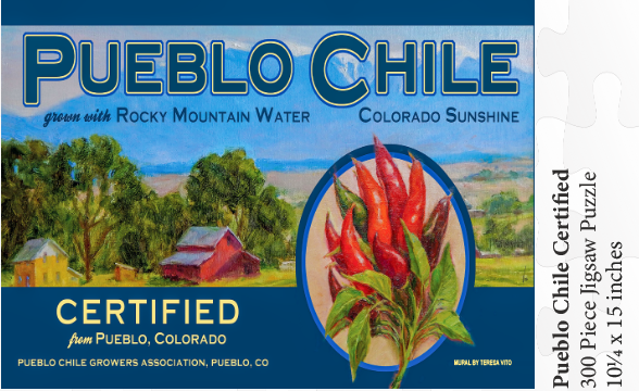 Pueblo Chile Certified (Cardboard Jigsaw Puzzle)