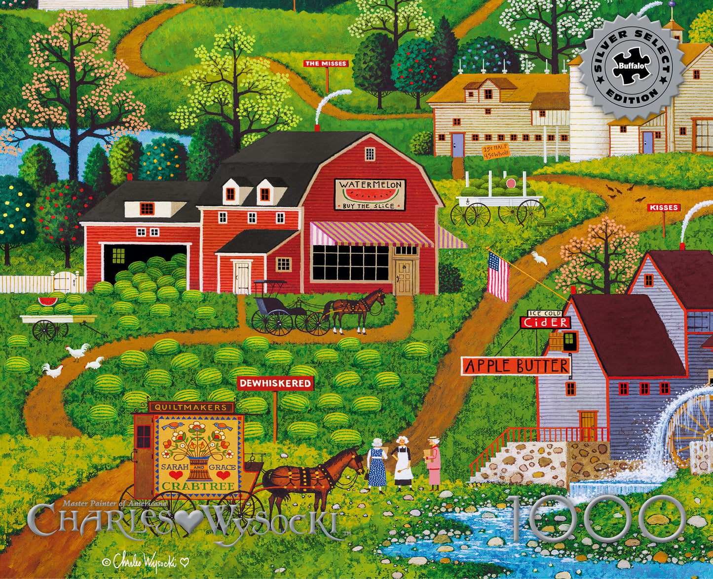 Charles Wysocki Burma Road Silver Edition 1000pc