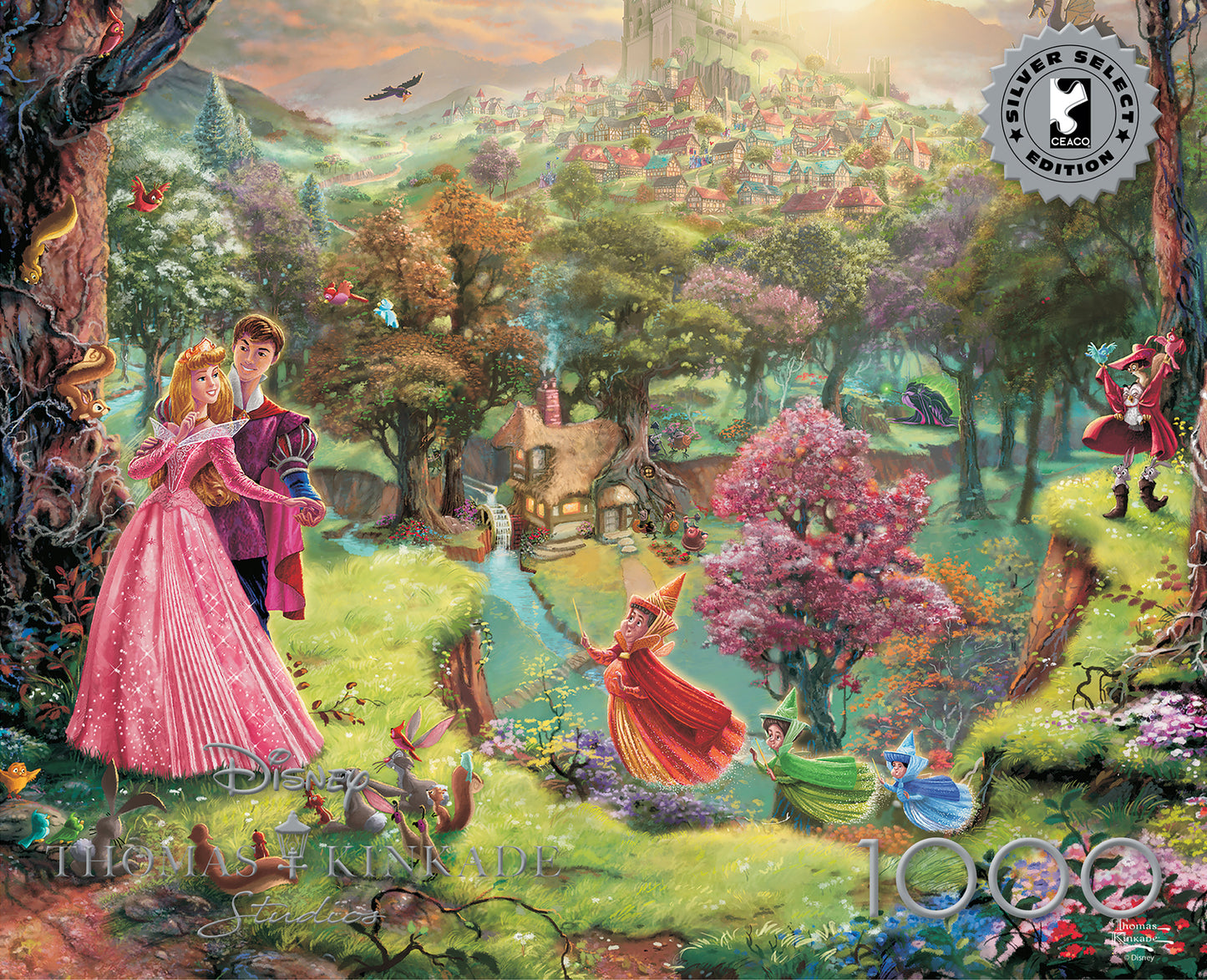 Disney Thomas Kinkade: Sleeping Beauty 1000pc
