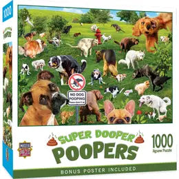 Super Dooper Poopers 1000pc