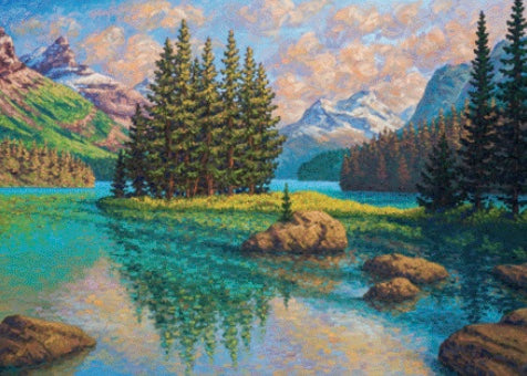 Spirit of Maligne 1000pc