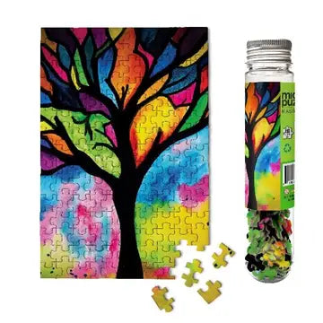 Stained Glass Tree Micro Tube 150pc