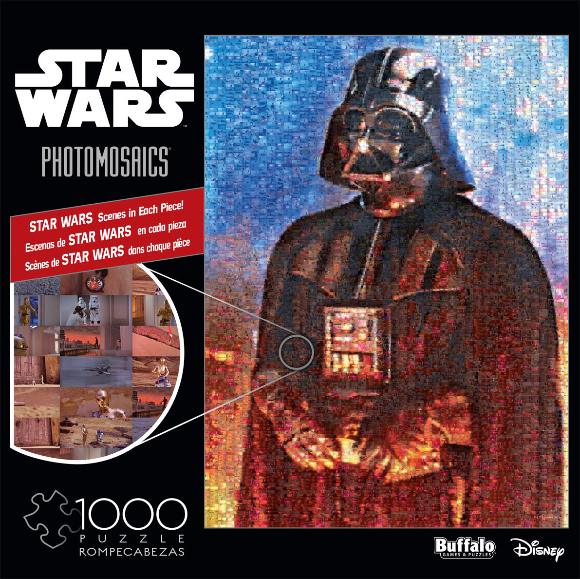 Darth Vader, Sith Lord Photomosaic 1000pc