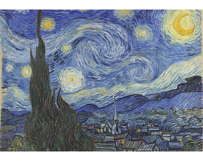 Starry Night Mini (Van Gogh) 40pc