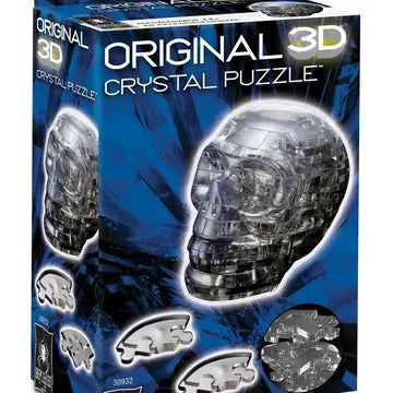 Crystal Puzzle - Skull Black