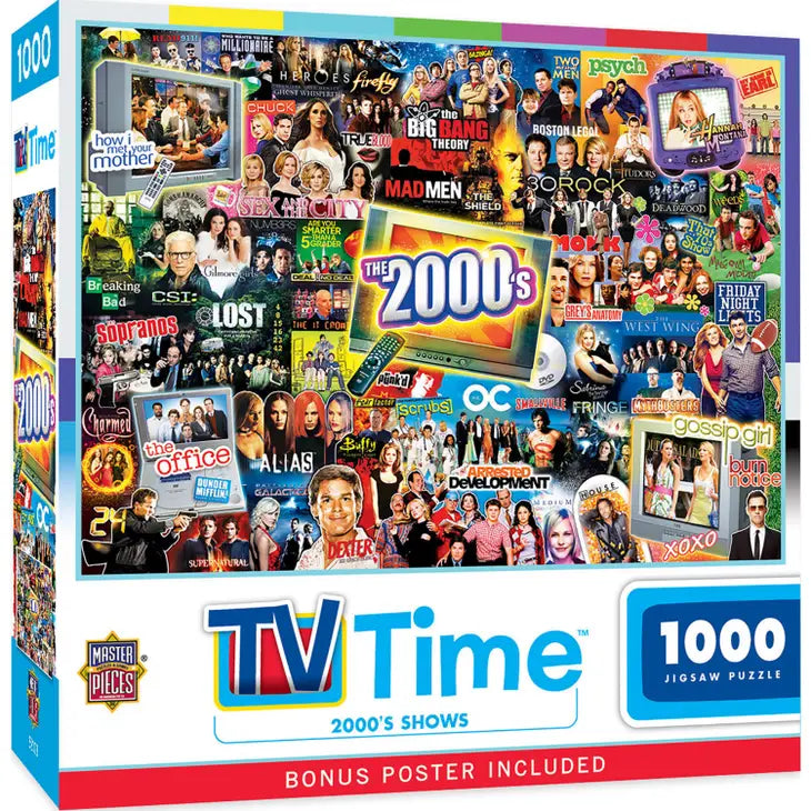TV Time 2000s Shows 1000pc