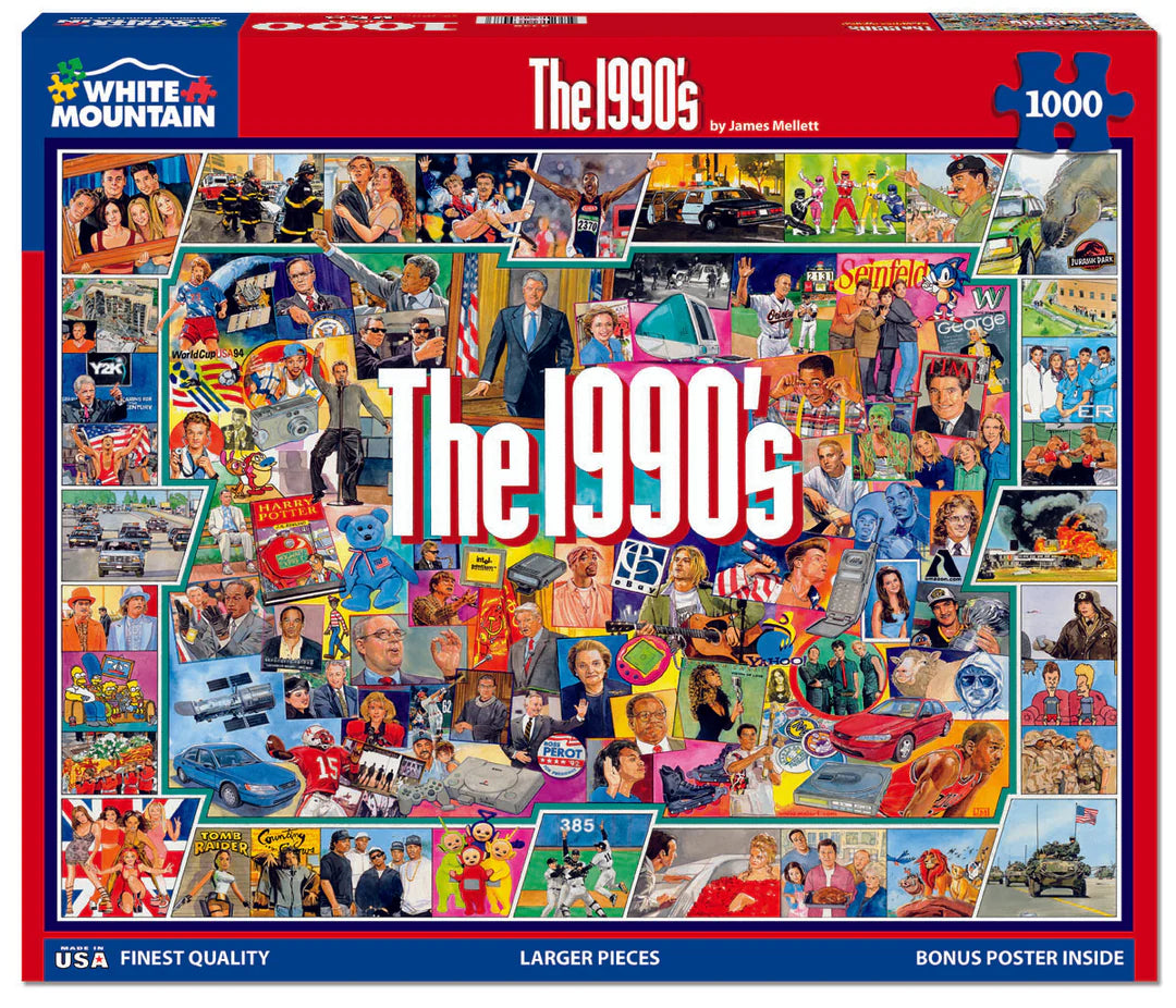 The 1990s (The Nineties) 1000pc