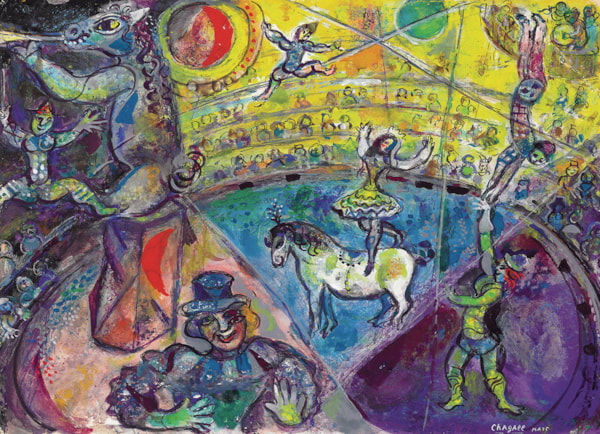 The Circus Horse (Chagall) 1000pc