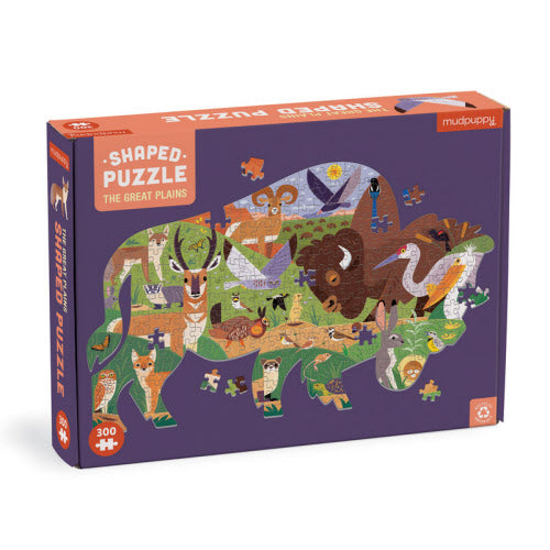 The Great Plains Shaped Puzzle 300pc