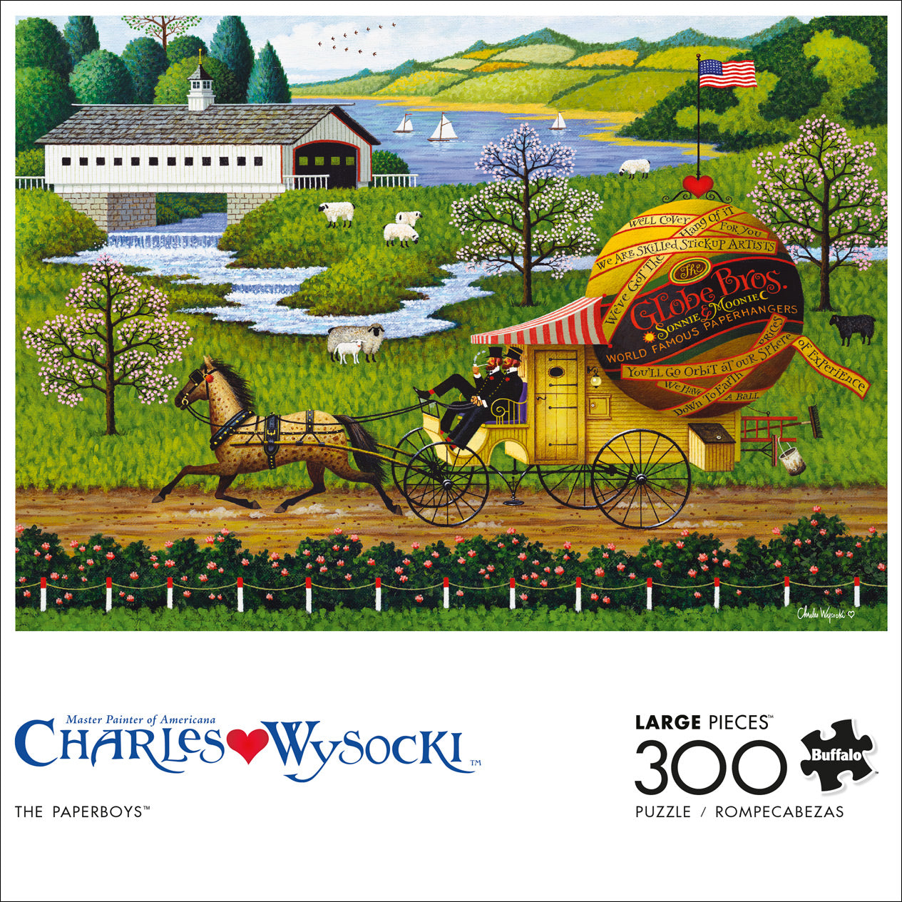 Charles Wysocki The Paperboys 300pc