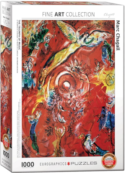 The Triumph of Music (Chagall) 1000pc