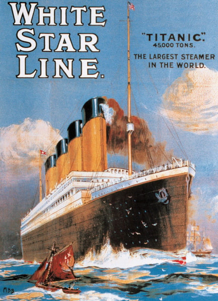 Titanic White Star Line 1000pc
