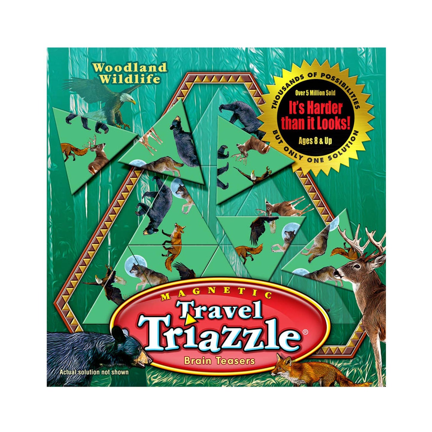 Travel Triazzle - Woodland Wildlife