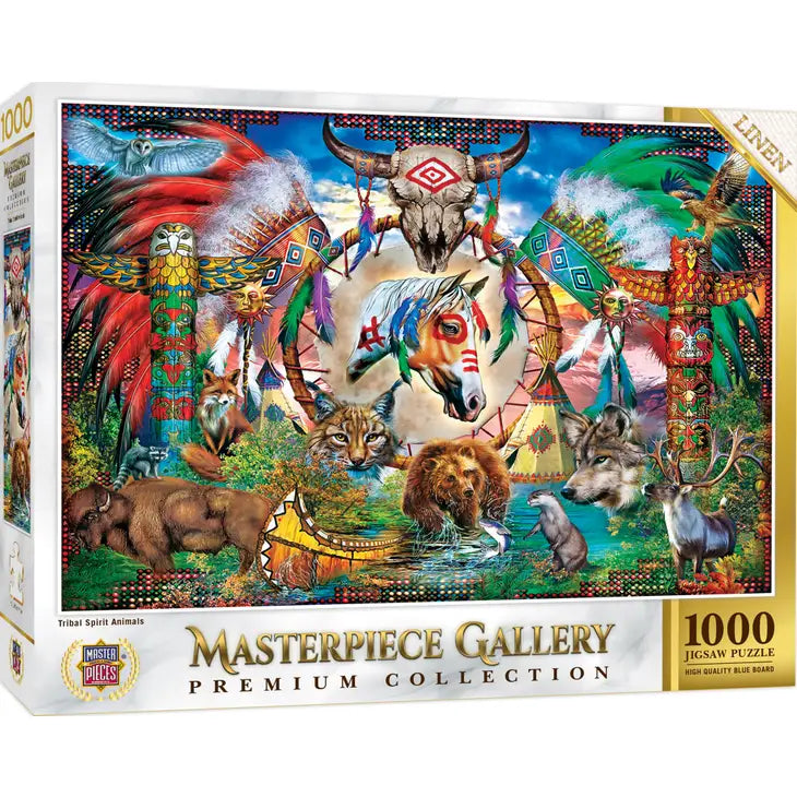 Tribal Spirit Animals 1000pc