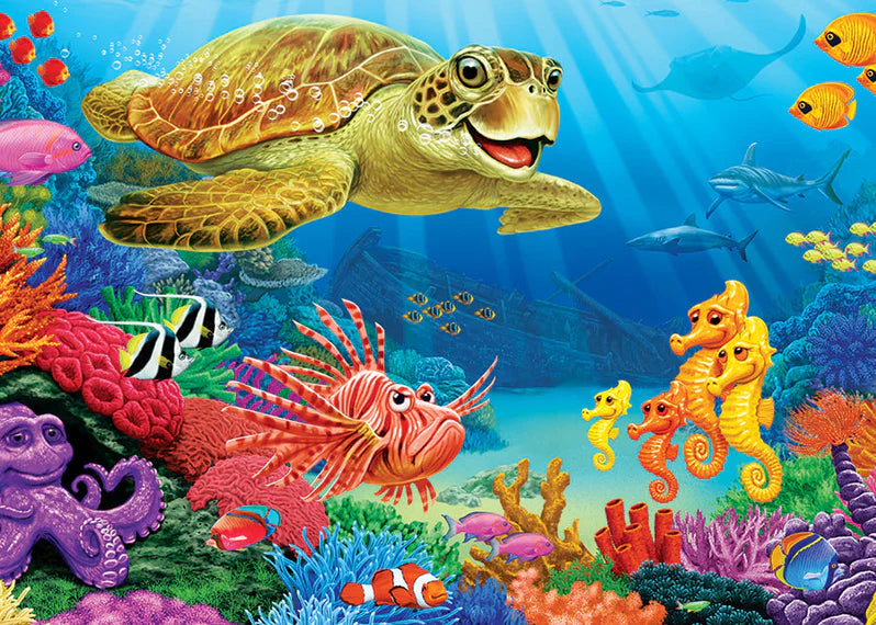 Undersea Turtle (Tray) 35pc