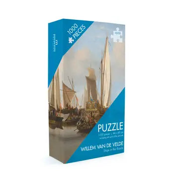 van de Velde, Ships at Sea 1000pc