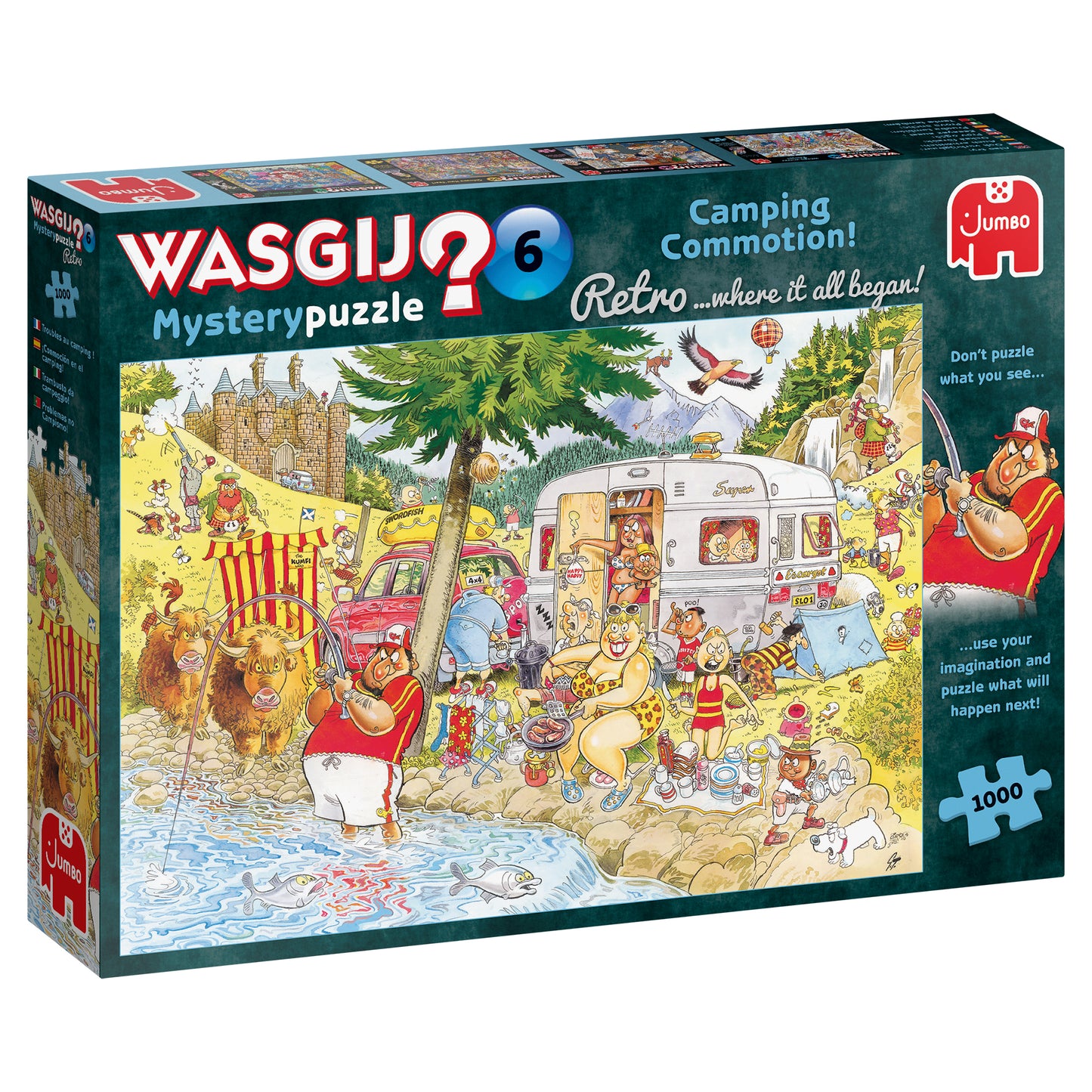 Wasgij Mystery 6 Camping Commotion! 1000pc