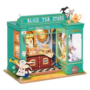 Miniature House Kit: Alice's Tea Store