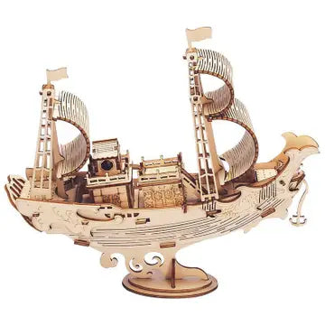 3D Wooden Model: Japanese Diplomatic Ship