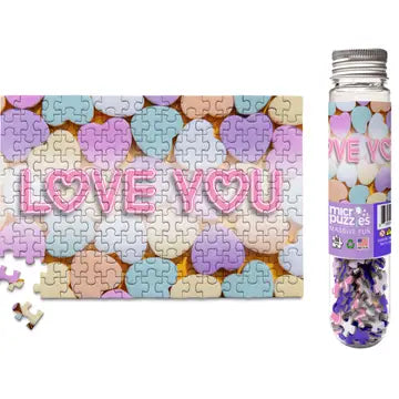 Valentines Love You Micro Tube 150pc