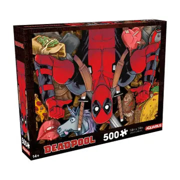 Marvel Deadpool Collage 500pc