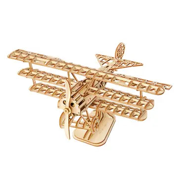 3D Wooden Model: Wooden Airplane