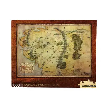The Hobbit Map 1000pc