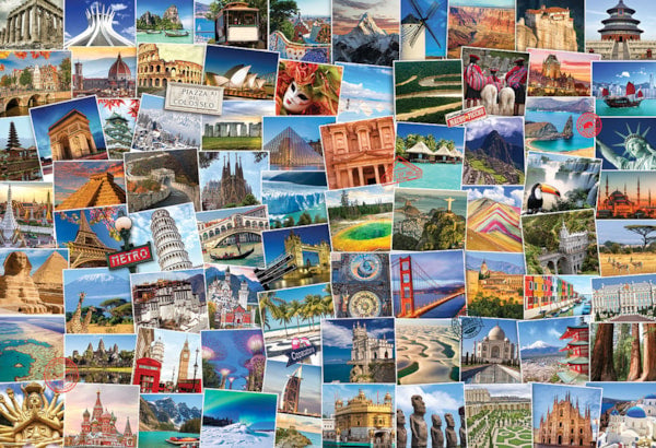 World - Globetrotter 2000pc