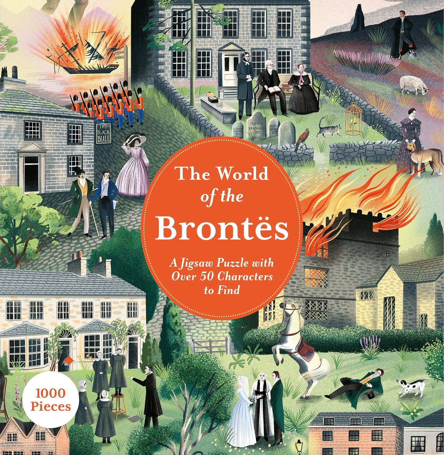 The World of the Brontes 1000pc