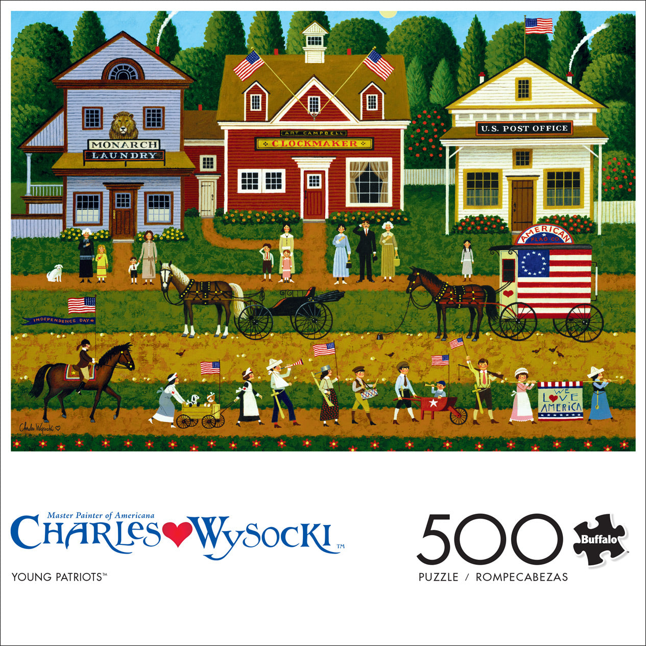 Charles Wysocki Young Patriots 500pc