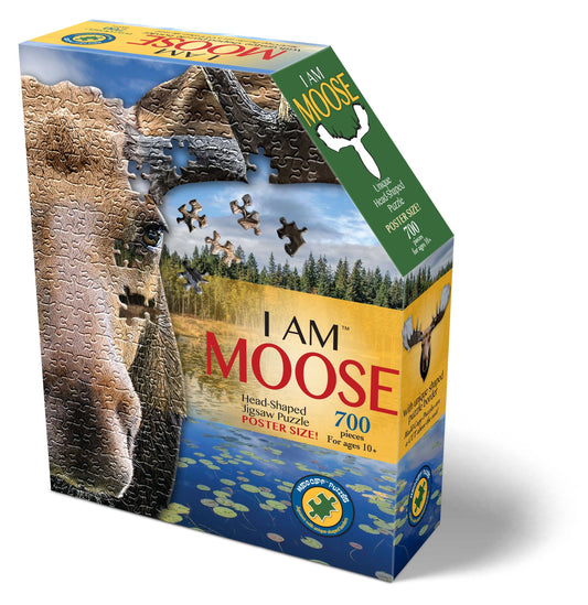 I AM Moose - Shaped 700pc
