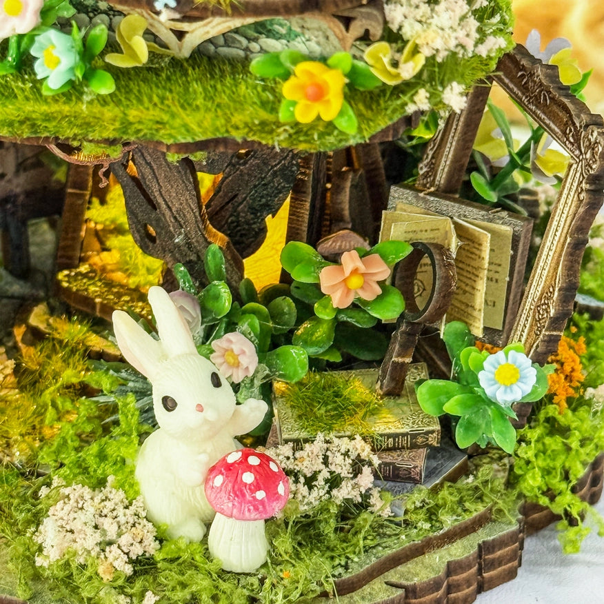 Miniature House Kit: Fairy Tree House